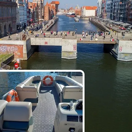 Blues-rejsy Po Motlawie Hotel en barco Gdansk